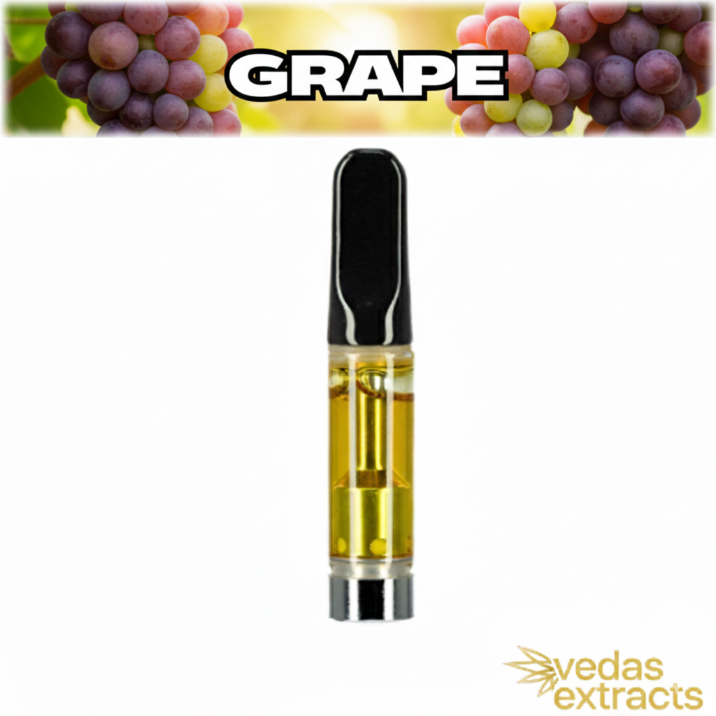 GRAPEVEDASCART Vedas - Grape Vape Cartridge 1000mg - Image 1