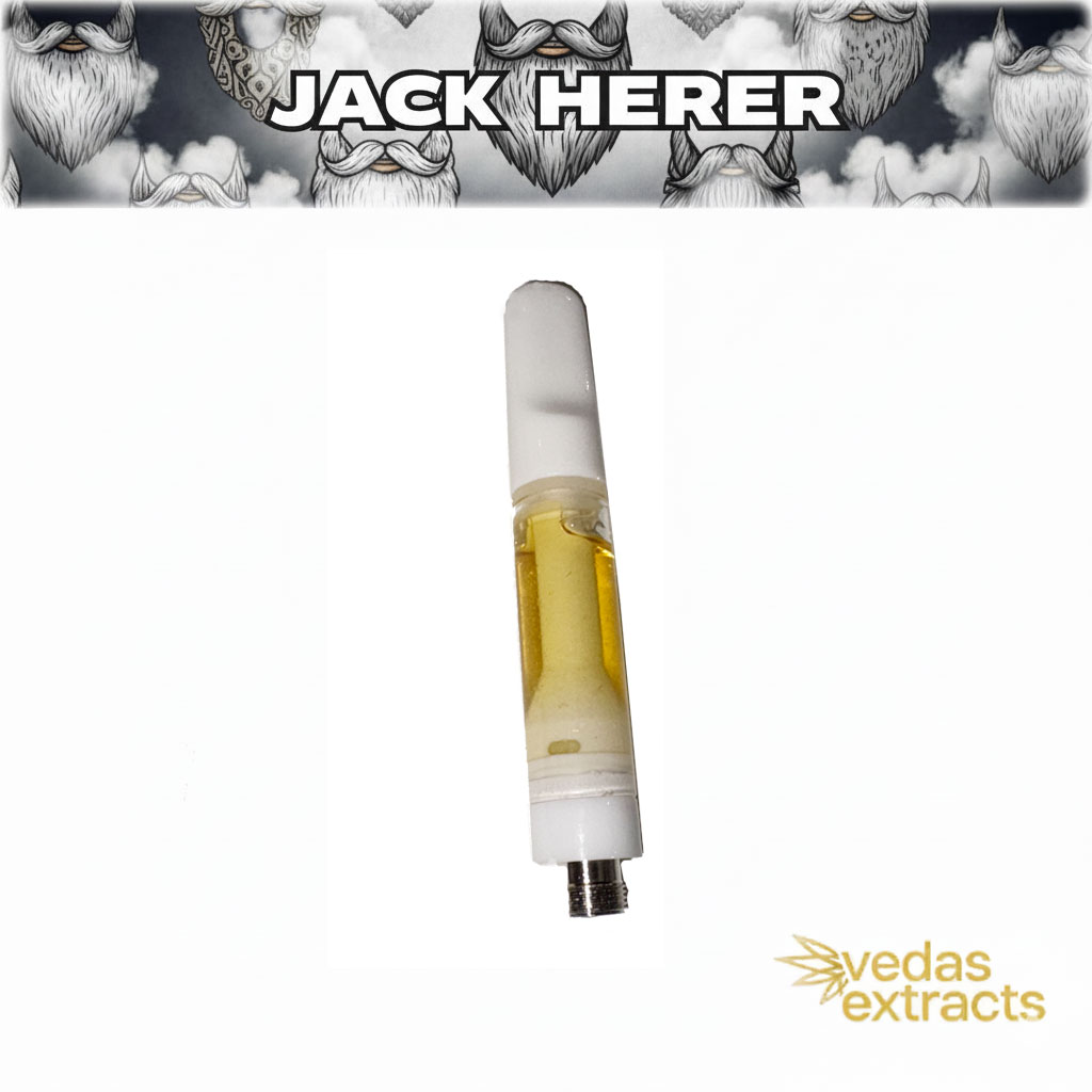 jack-here3 Vedas - Jack Herer Vape Cartridge 1000mg - Image 1