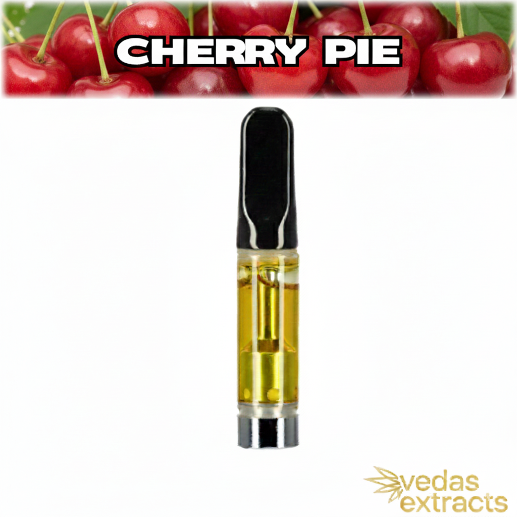 CHERRYPIEVEDASCART (2) Vedas - Cherry Pie Vape Cartridge 1000mg - Image 1