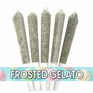 Pre-Rolled Frosted Gelato (0.5g) - 5 PACK