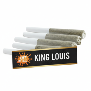 Pre-Rolled King Louis Kief Infused (0.5g) - 5 PACK