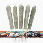 Pre-Rolled Ultimate Trainwreck (0.5g) - 5 PACK