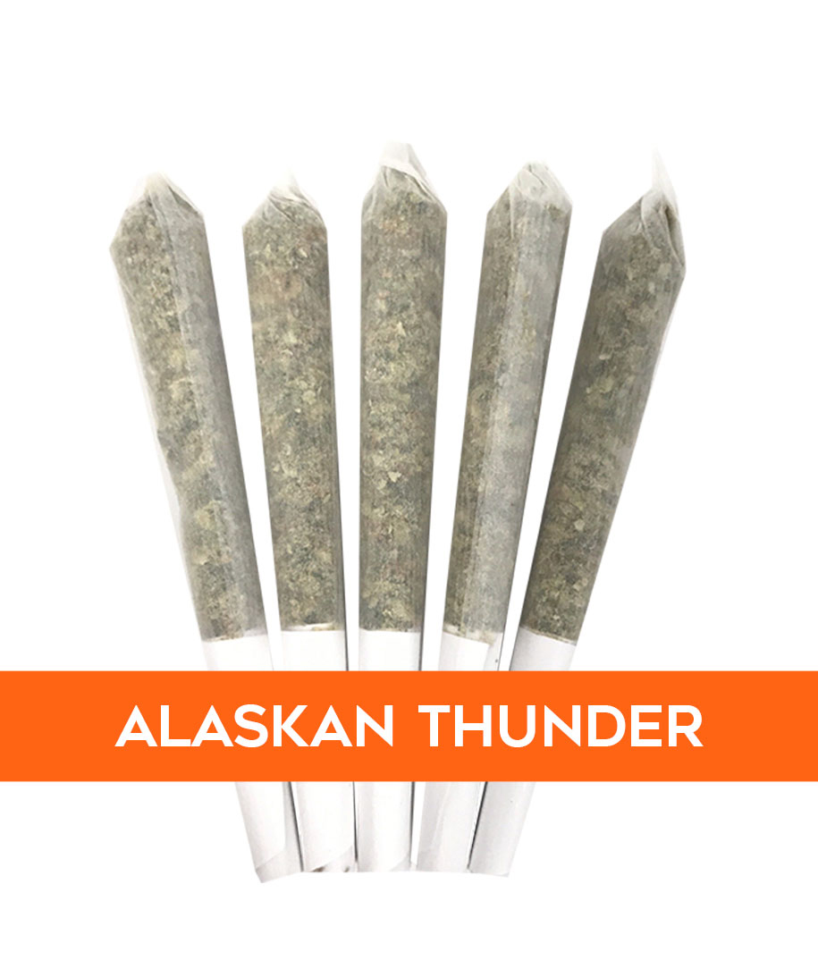 Alaskan-Thunder-P Pre-Rolled Alaskan Thunder F! (0.5g) - 5 PACK - Image 1