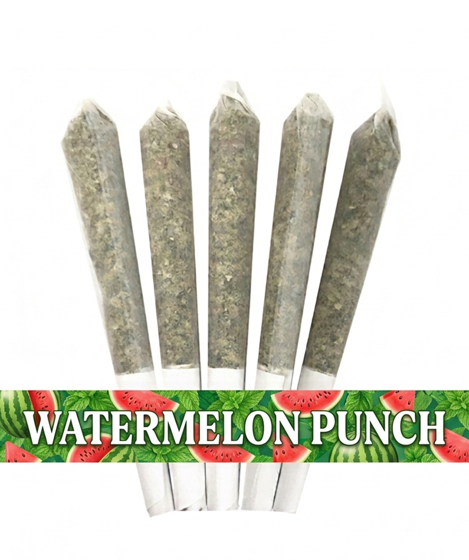 WATERMELONPUNCH Pre-Rolled Watermelon Punch (0.5g) - 5 PACK - Image 1